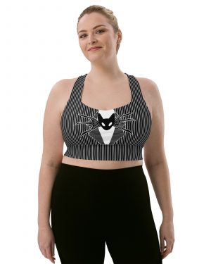 Jack Skellington Nightmare Before Christmas Costume Longline sports bra