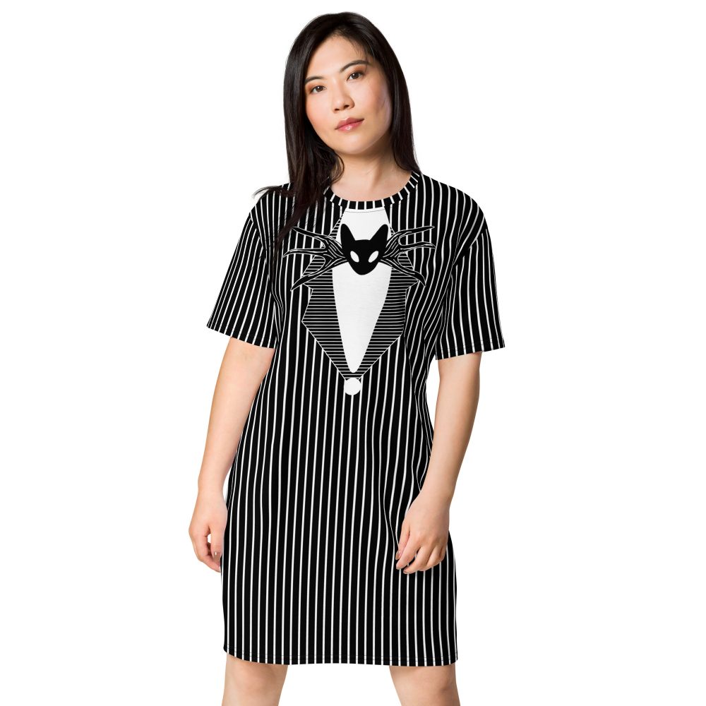 Jack Skellington Nightmare Before Christmas Costume T-shirt dress