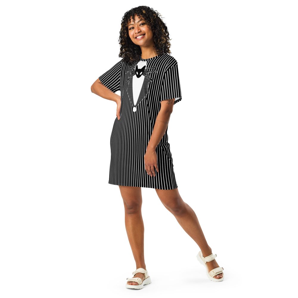 Jack Skellington Nightmare Before Christmas Costume T-shirt dress - Image 2