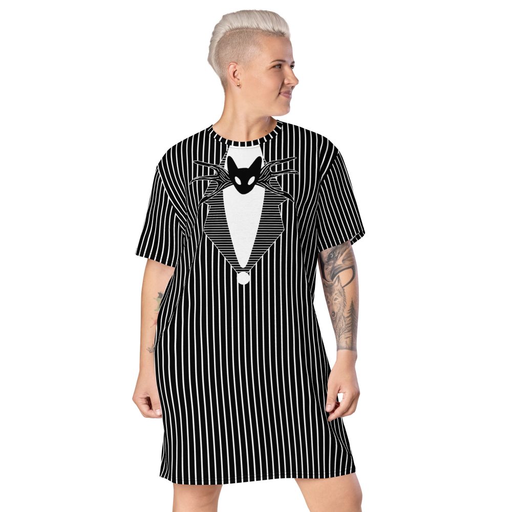 Jack Skellington Nightmare Before Christmas Costume T-shirt dress - Image 4