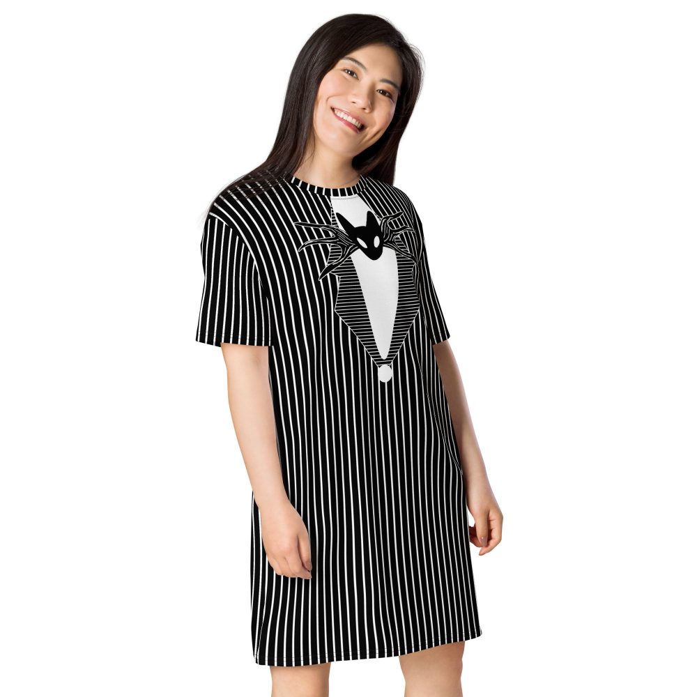 Jack Skellington Nightmare Before Christmas Costume T-shirt dress - Image 9