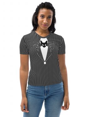 Jack Skellington Nightmare Before Christmas Costume Crop Tee