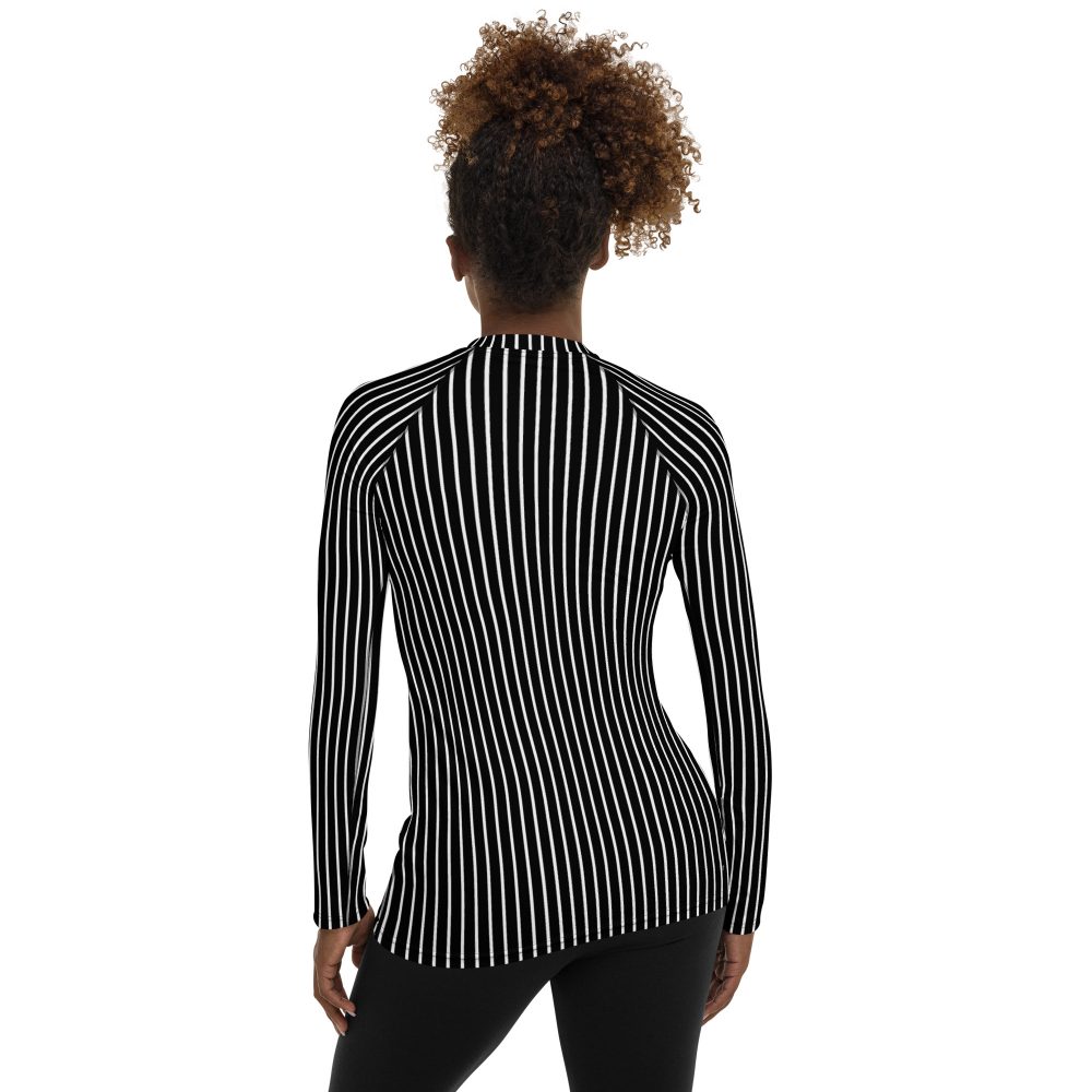 Jack Skellington Nightmare Before Christmas Costume Women's Long Sleeve Shirt - Image 3