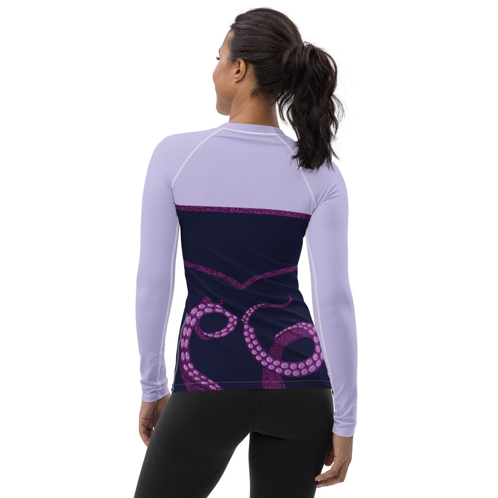 Ursula Costume Sea Witch Octopus Villain Women's Long Sleeve Shirt - Image 5