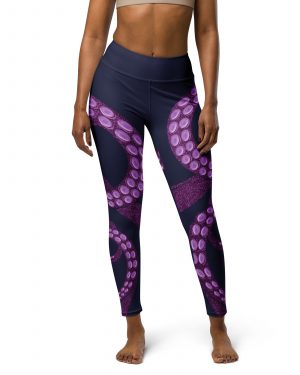 Ursula Costume Sea Witch Octopus Villain Yoga Leggings