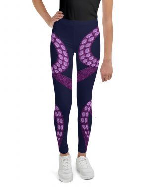 Ursula Costume Sea Witch Octopus Villain Youth Leggings