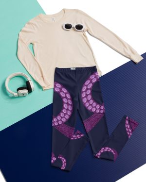 Ursula Costume Sea Witch Octopus Villain Youth Leggings