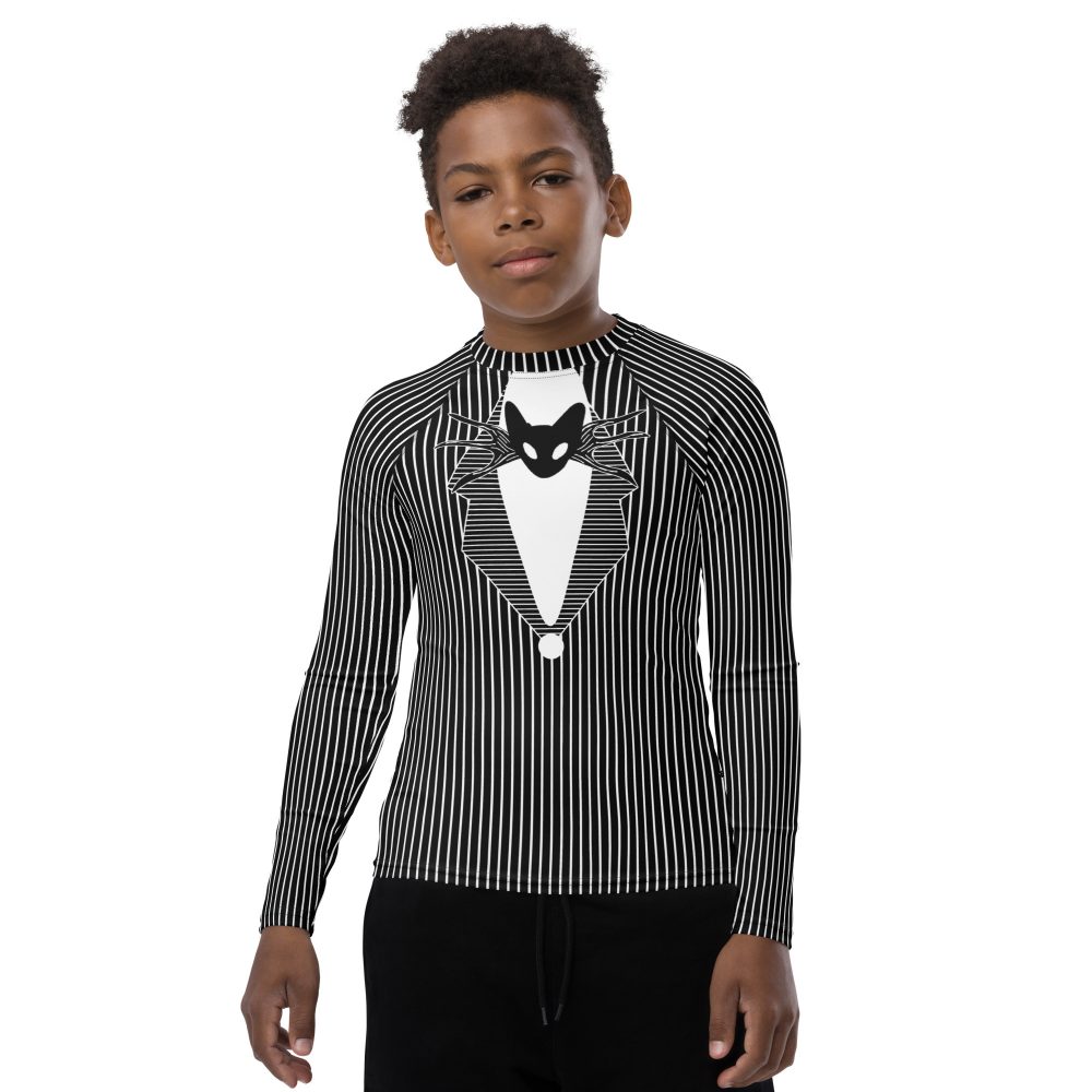 Jack Skellington Nightmare Before Christmas Costume – Youth Rash Guard