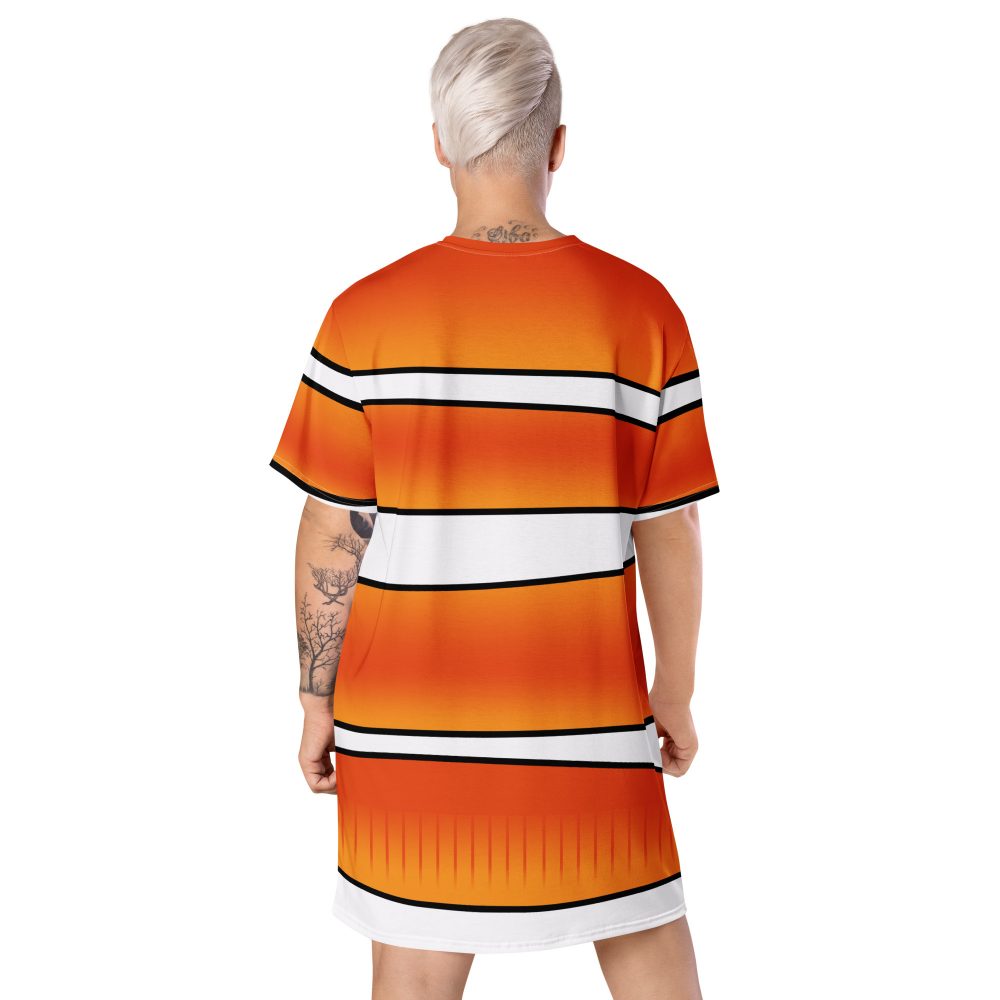 Clownfish Nemo Costume Halloween Cosplay T-shirt dress - Image 3