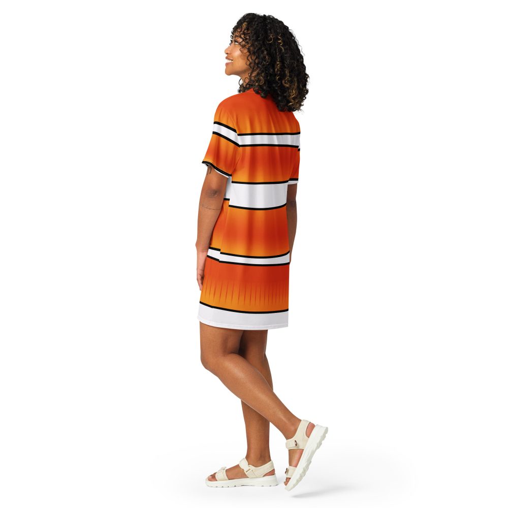 Clownfish Nemo Costume Halloween Cosplay T-shirt dress - Image 8