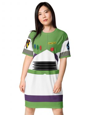 Space Ranger Buzz Lightyear T-shirt dress