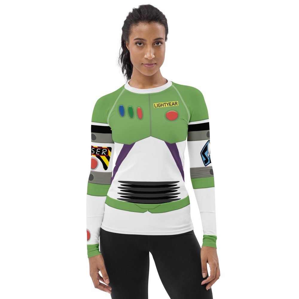 Spaceman Space Ranger Costume Women's Long Sleeve Shirt