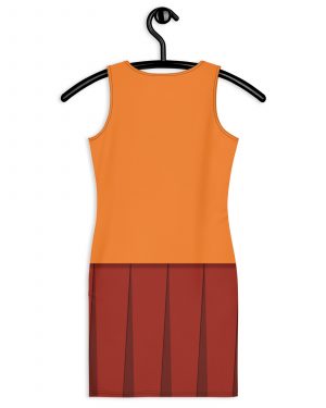 Velma Mystery Detective Halloween Cosplay Costume Bodycon dress