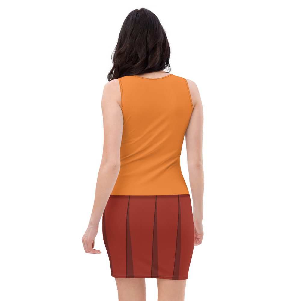 Velma Mystery Detective Halloween Cosplay Costume Bodycon dress - Image 4