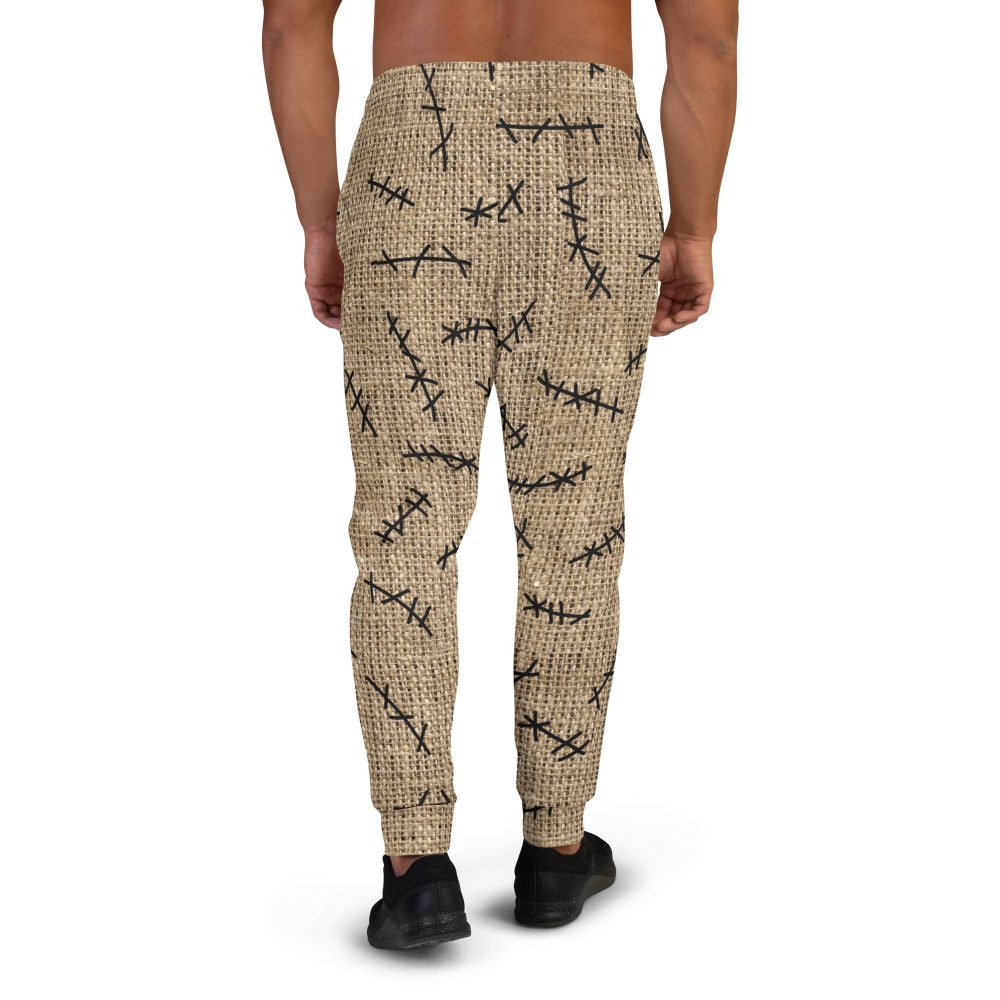 Oogie Boogie Man Burlap Print Men's Joggers - Image 5