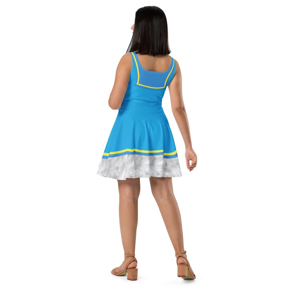 Donald Duck Halloween Cosplay Costume Skater Dress - Image 9