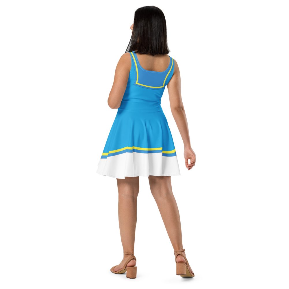 Sailor Costume Donald Duck Cosplay Skater Dress - Image 8