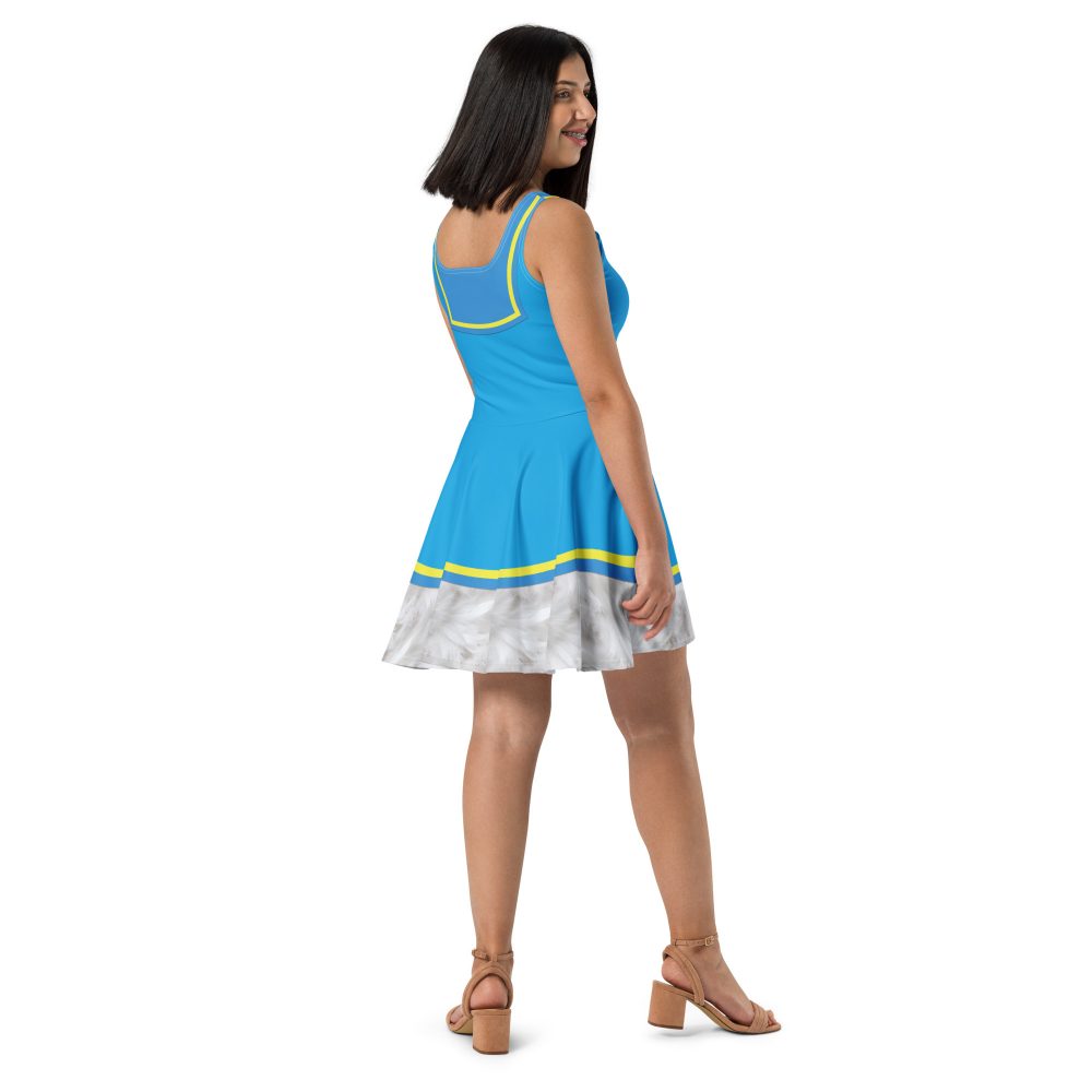 Donald Duck Halloween Cosplay Costume Skater Dress - Image 8