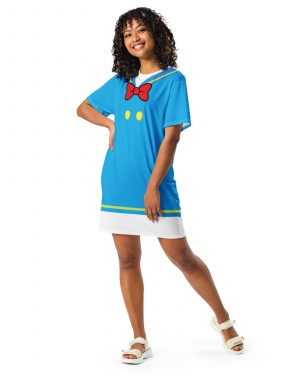 Sailor Dress Donald Duck Halloween Costume T-shirt dress