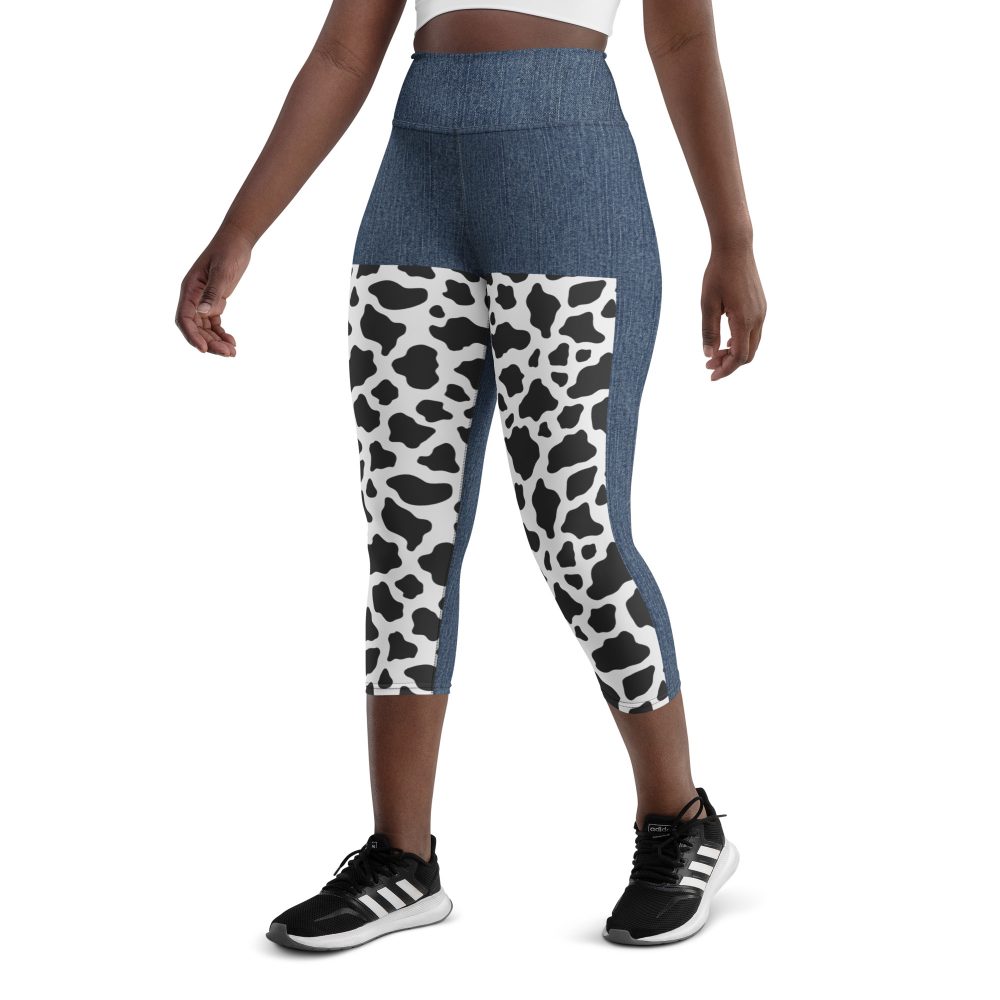 Jessie Bazooka Jane Costume - Yoga Capri Leggings - Image 12